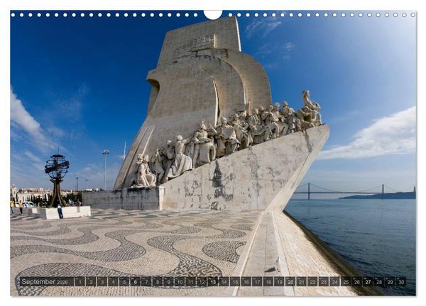 Produktbild: Lissabon &ndash; Portugals Metropole (Wandkalender 2026 DIN A3 quer), CALVENDO Monatskalender