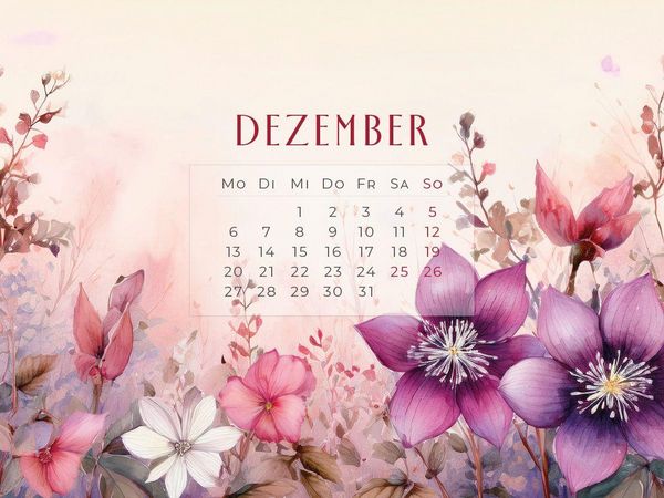 Produktbild: Flowers - Ein Jahr in Bl&uuml;te Kalender 2027