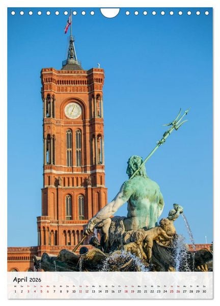 Produktbild: Berlin - Mitten drin! (Wandkalender 2026 DIN A4 hoch), CALVENDO Monatskalender