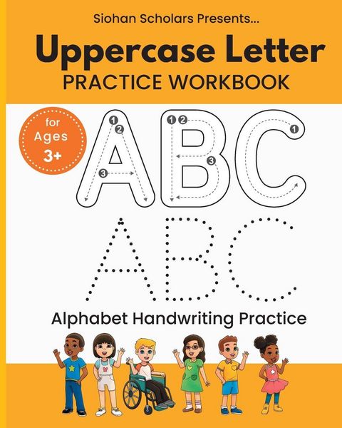 Produktbild: Uppercase Letter Tracing Workbook