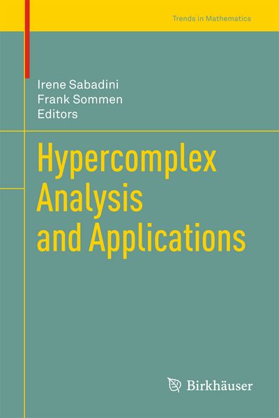 Produktbild: Hypercomplex Analysis and Applications