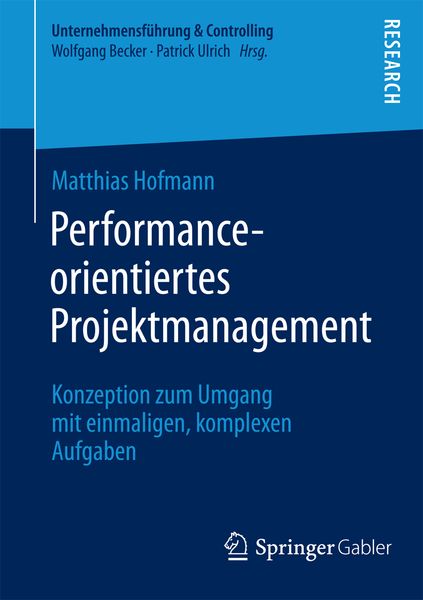 Produktbild: Performance-orientiertes Projektmanagement