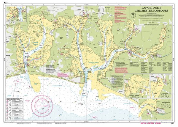Produktbild: Y33 Langstone and Chichester Harbours