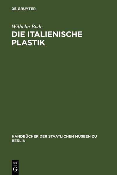 Produktbild: Die italienische Plastik