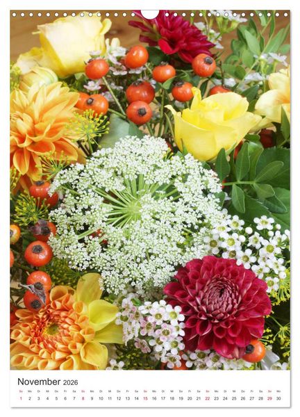 Produktbild: Verliebt in Blumen (Wandkalender 2026 DIN A3 hoch), CALVENDO Monatskalender