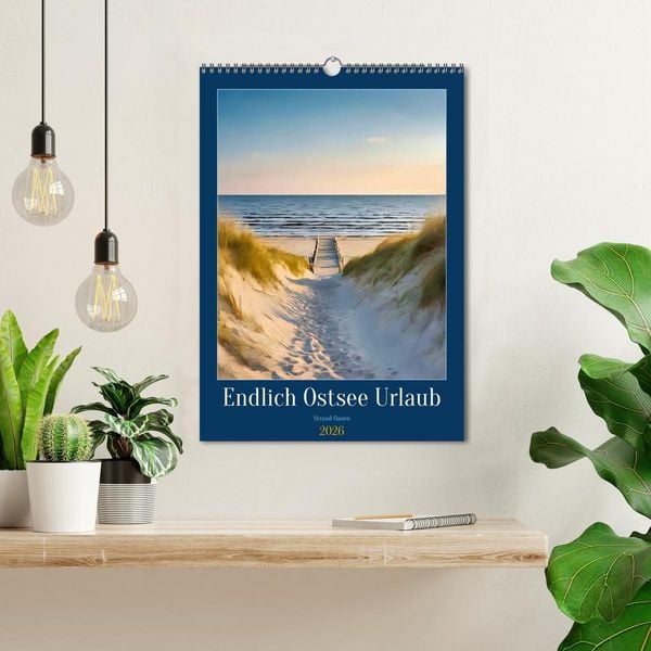 Produktbild: Endlich Ostsee Urlaub (Wandkalender 2026 DIN A3 hoch), CALVENDO Monatskalender