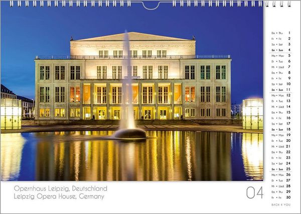 Produktbild: Opernh&auml;user, ein Musik-Kalender 2027, DIN A4