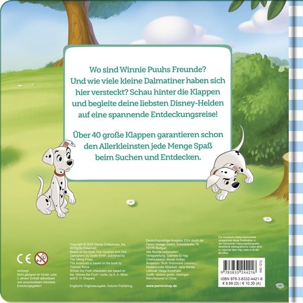Produktbild: Disney: Mein erstes Klappenbuch