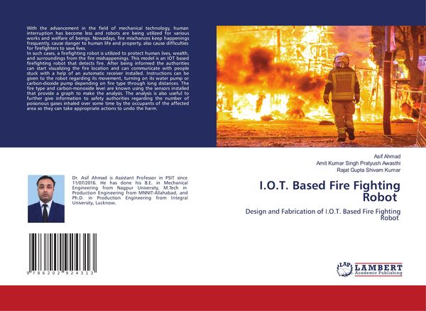 Produktbild: I.O.T. Based Fire Fighting Robot