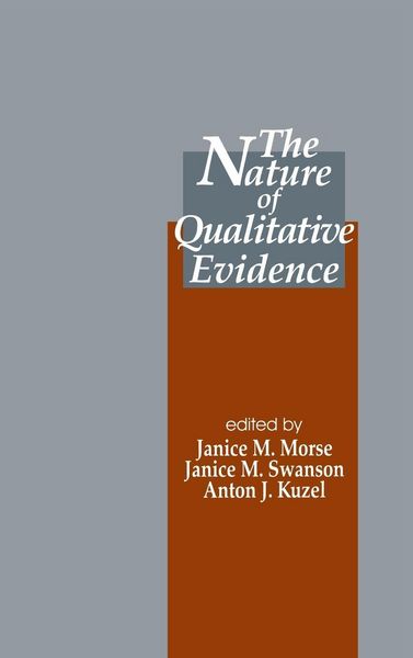 Produktbild: The Nature of Qualitative Evidence
