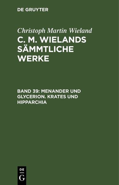 Produktbild: Menander und Glycerion. Krates und Hipparchia