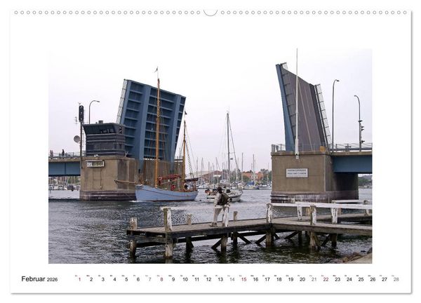 Produktbild: D&auml;nemark - Flensborg Fjord und Inselwelt (hochwertiger Premium Wandkalender 2026 DIN A2 quer), Kunstdruck in Hochglanz