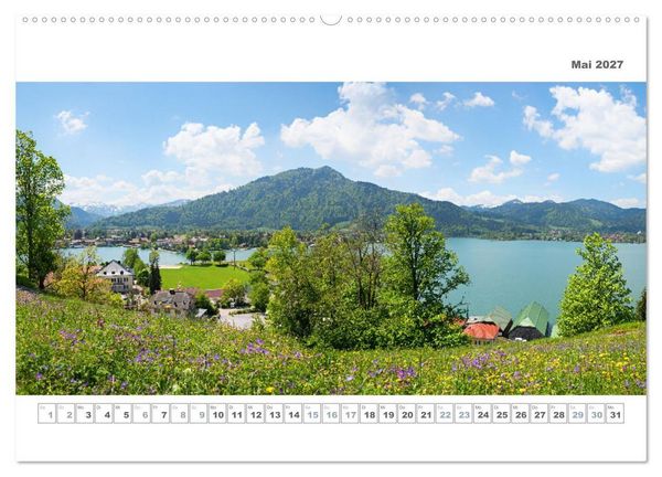 Produktbild: Ab in die Berge - Aussichtspl&auml;tze in den M&uuml;nchner Hausbergen (hochwertiger Premium Wandkalender 2027 DIN A2 quer), Kunstdruck in Hochglanz