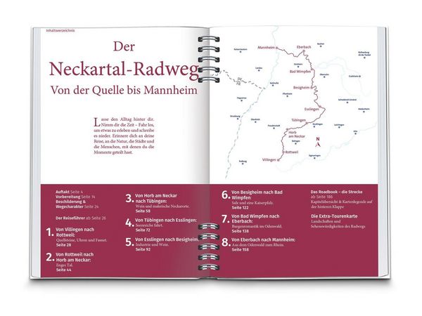 Produktbild: KOMPASS Radreisef&uuml;hrer Neckartal-Radweg