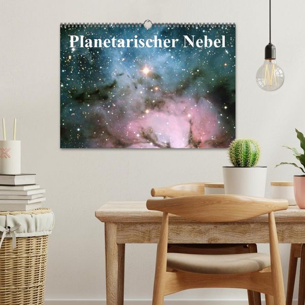 Produktbild: Planetarischer Nebel (Wandkalender 2026 DIN A3 quer), CALVENDO Monatskalender