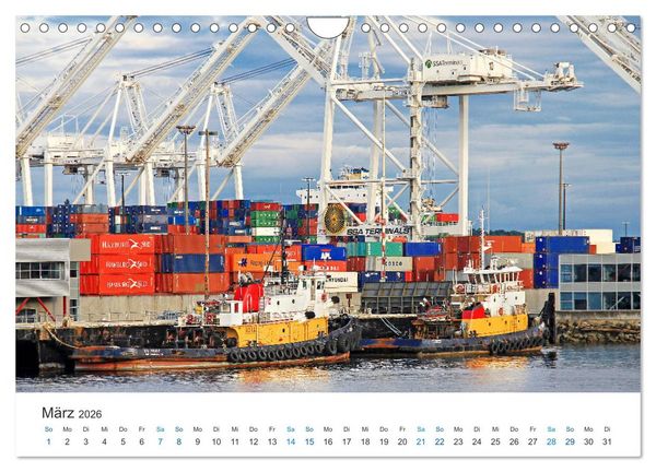 Produktbild: Gro&szlig;e und kleine Schiffe im Seehafen Seattle (Wandkalender 2026 DIN A4 quer), CALVENDO Monatskalender