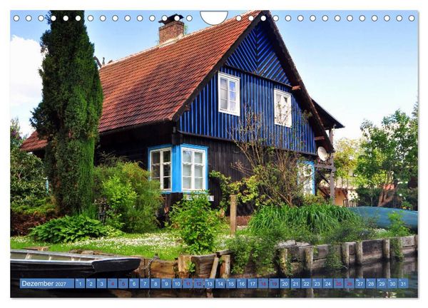 Produktbild: Spreewald - Idyllische Heimat der Sorben (Wandkalender 2027 DIN A4 quer), CALVENDO Monatskalender