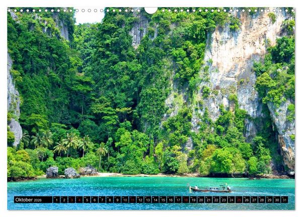 Produktbild: Thailand - Ein bezauberndes K&ouml;nigreich (Wandkalender 2026 DIN A3 quer), CALVENDO Monatskalender
