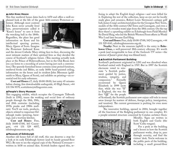 Produktbild: Rick Steves Snapshot Edinburgh