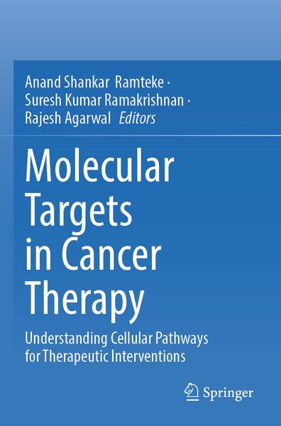 Produktbild: Molecular Targets in Cancer Therapy