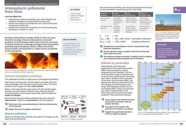 Produktbild: Collins GCSE Science - OCR Gateway GCSE (9-1) Chemistry for Combined Science