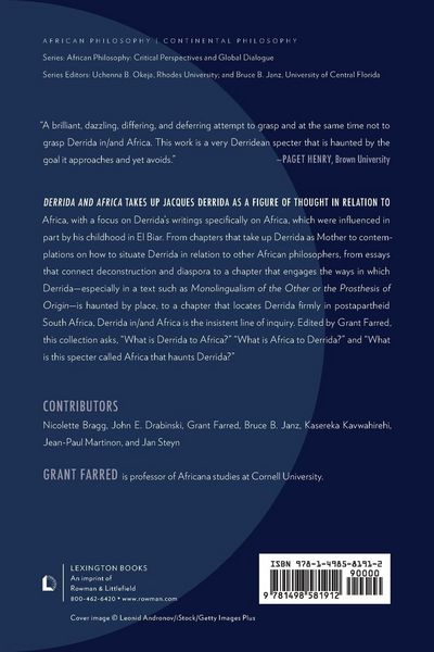 Produktbild: Derrida and Africa