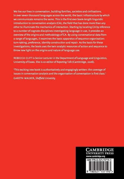 Produktbild: Conversation Analysis