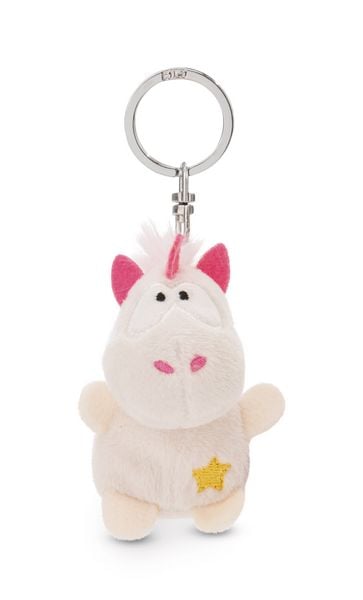 Produktbild: Schl&uuml;sselanh&auml;nger Einhorn Theodor mit Stern 5cm an