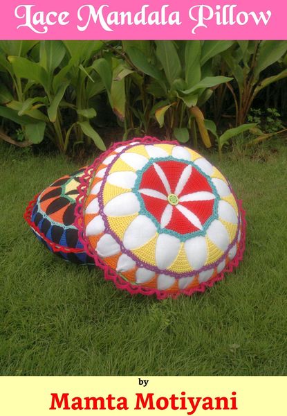 Produktbild: Lace Mandala Pillow Crochet Pattern (Easy Crochet Patterns, #15)