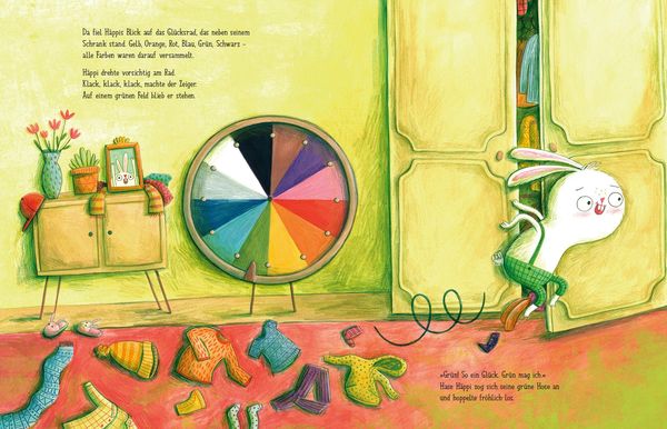 Produktbild: Hase H&auml;ppi &ndash; Kunterbunt macht gl&uuml;cklich