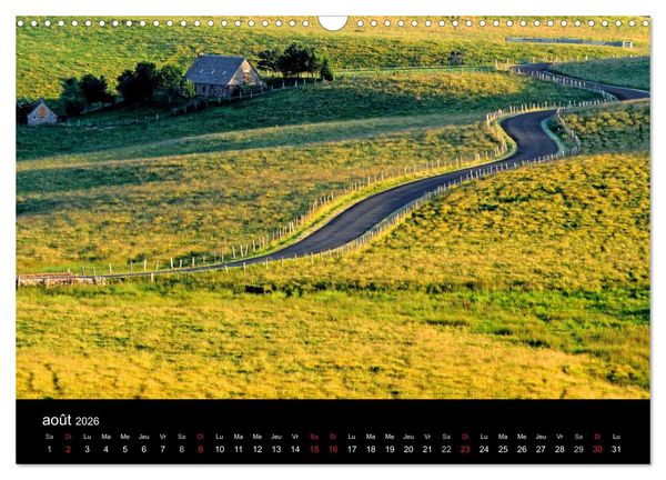 Produktbild: AUBRAC (Calendrier mural 2026 DIN A3 vertical), CALVENDO calendrier mensuel