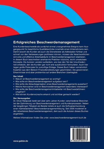 Produktbild: Erfolgreiches Beschwerdemanagement