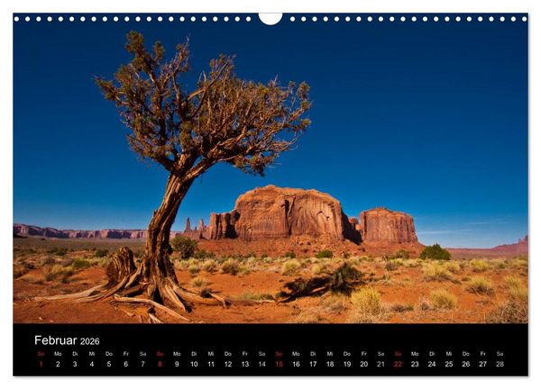 Produktbild: Die Landschaften Nordamerikas (Wandkalender 2026 DIN A3 quer), CALVENDO Monatskalender