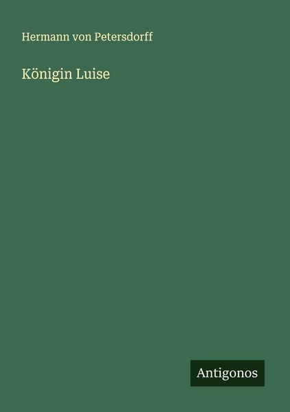 Produktbild: K&ouml;nigin Luise