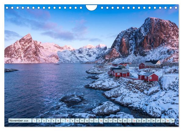 Produktbild: Norwegens Lofoten (Wandkalender 2026 DIN A4 quer), CALVENDO Monatskalender