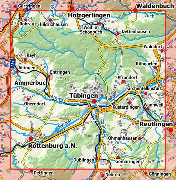 Produktbild: Naturpark Sch&ouml;nbuch - T&uuml;bingen