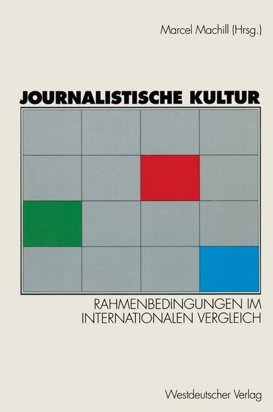 Produktbild: Journalistische Kultur