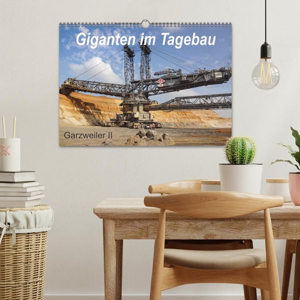 Produktbild: Giganten im Tagebau Garzweiler II (Wandkalender 2026 DIN A3 quer), CALVENDO Monatskalender