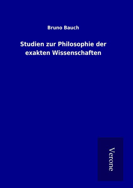 Produktbild: Studien zur Philosophie der exakten Wissenschaften