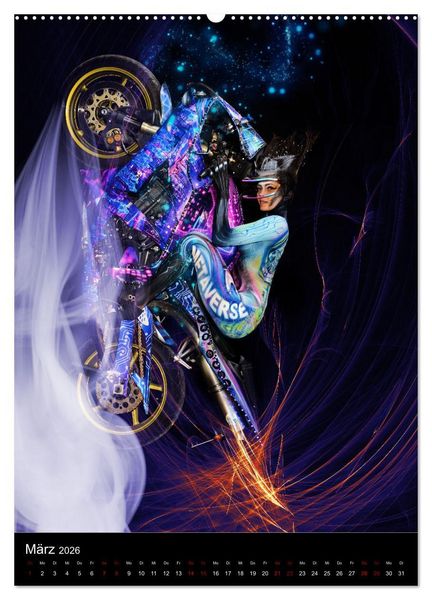 Produktbild: World Bodypainting Festival: Generation NEXT (Wandkalender 2026 DIN A2 hoch), CALVENDO Monatskalender