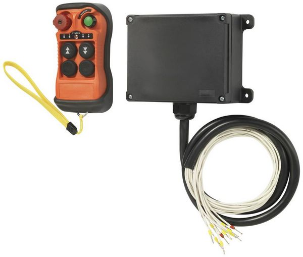 Produktbild: TRU COMPONENTS TC-Q200 36-480V TC-12835192 Industrielle Funkfernsteuerung 2-Kanal 36 - 480 V 1 St.