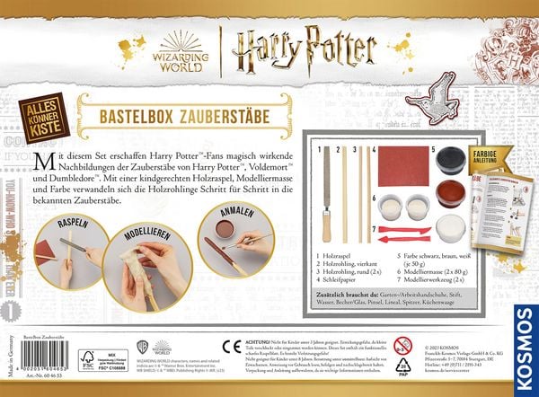 Produktbild: Harry Potter Bastelbox Zauberst&auml;be