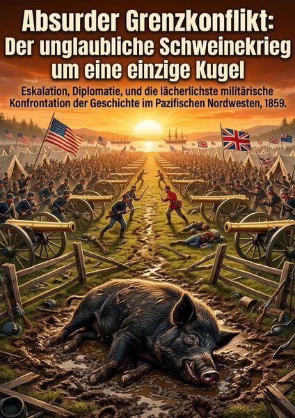 Produktbild: Absurder Grenzkonflikt: Der unglaubliche Schweinekrieg um eine einzige Kugel