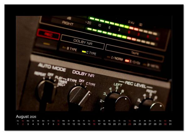 Produktbild: Hifi Visionen (Wandkalender 2026 DIN A4 quer), CALVENDO Monatskalender