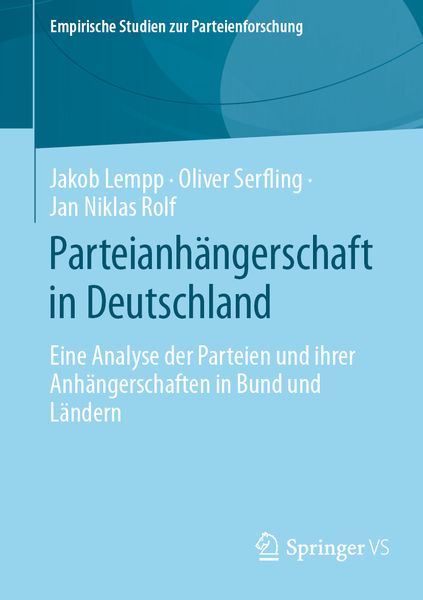 Produktbild: Parteianh&auml;ngerschaft in Deutschland