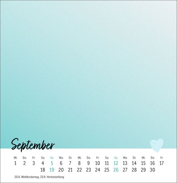 Produktbild: Kreativkalender zum Aufstellen Mit Liebe gemacht 2027