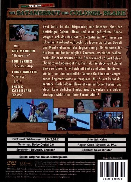 Produktbild: Die Satansbrut des Colonel Blake