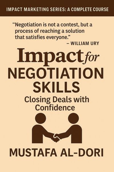 Produktbild: Impact for Negotiation Skills: Closing Deals with Confidence (IMPACT Marketing Series: A Complete Courses, #15)