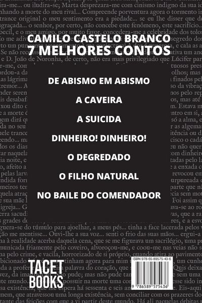 Produktbild: 7 melhores contos de Camilo Castelo Branco