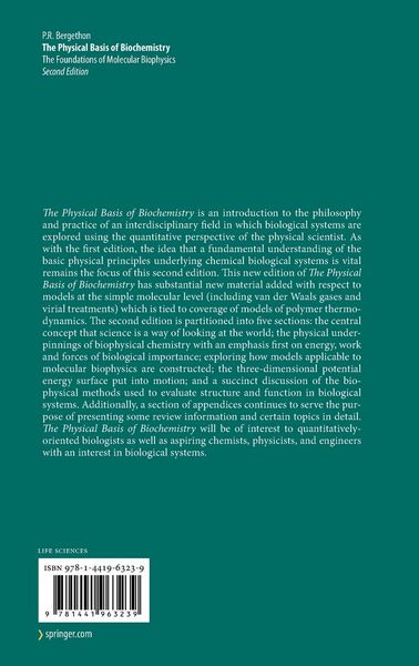 Produktbild: The Physical Basis of Biochemistry